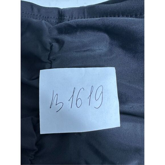 California Waves Plus Shirred Swim Bottoms Size 2 (20/22) Black Tummy Control - Picture 11 of 11